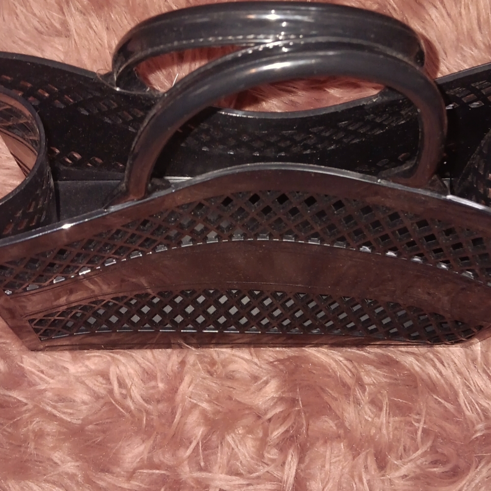 Black hand bag